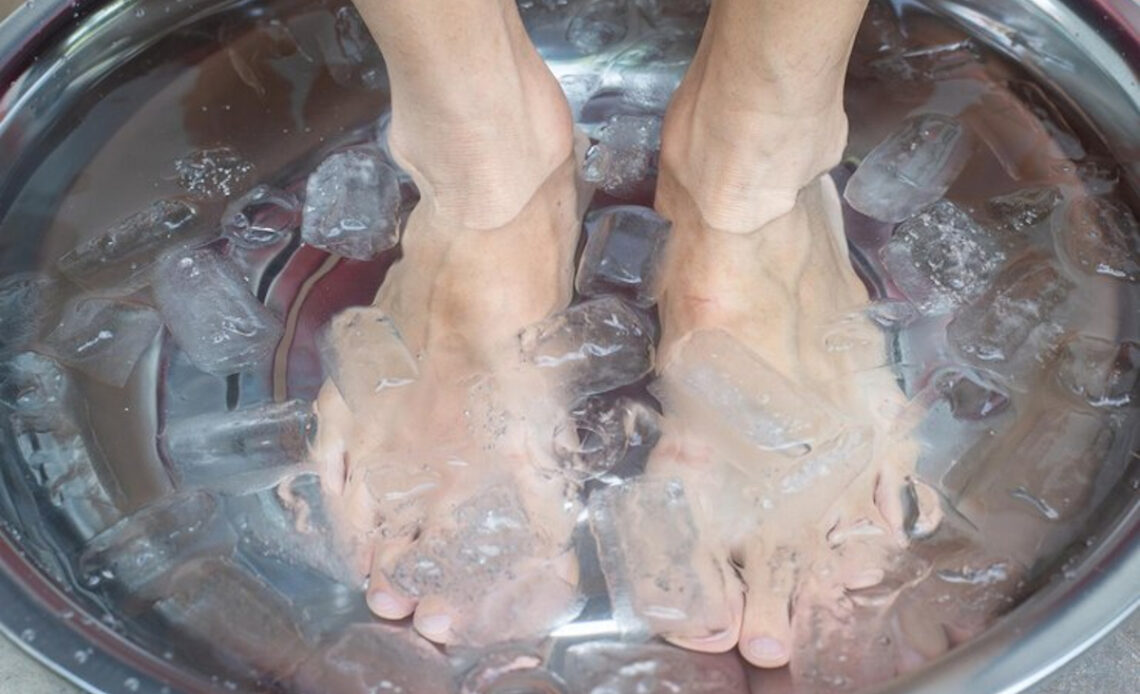 bain de pieds