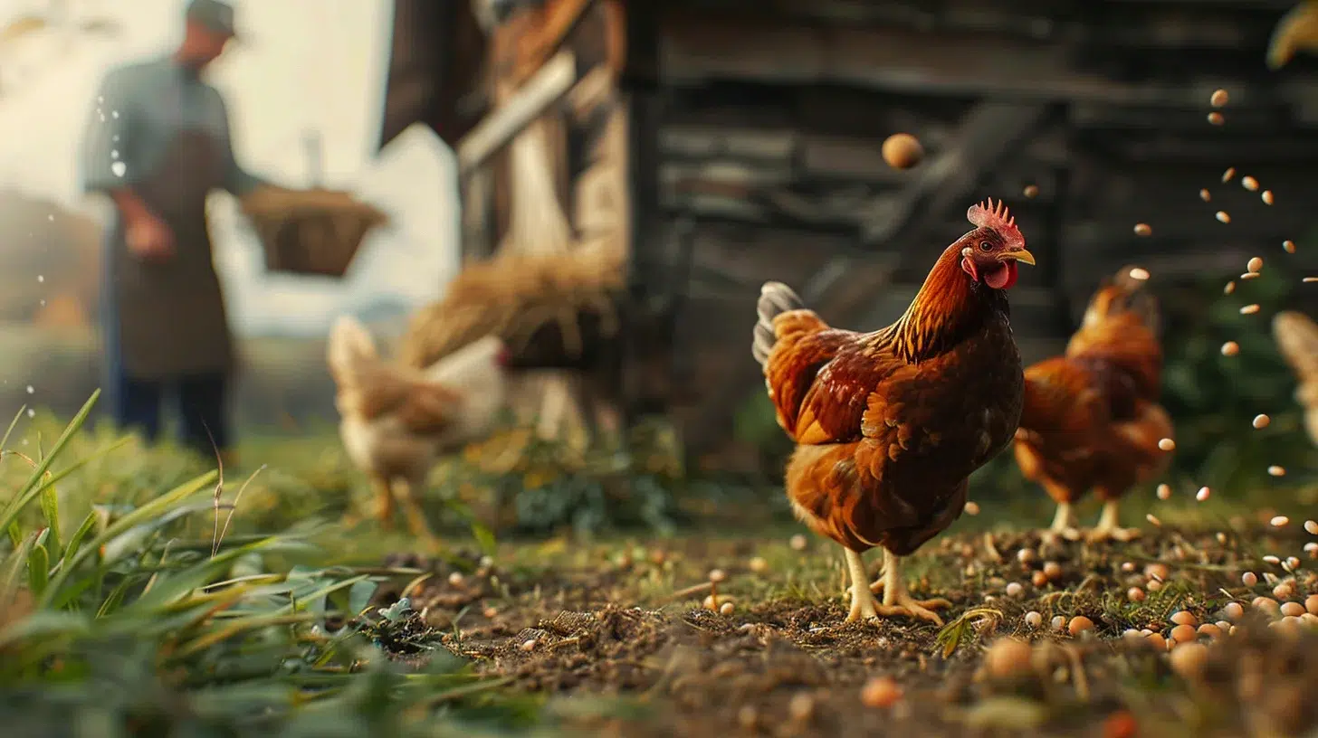 régime alimentaire poules